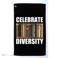 Celebrate Diversity Variety Of Smoke Cigars Golf Towel thumb 0