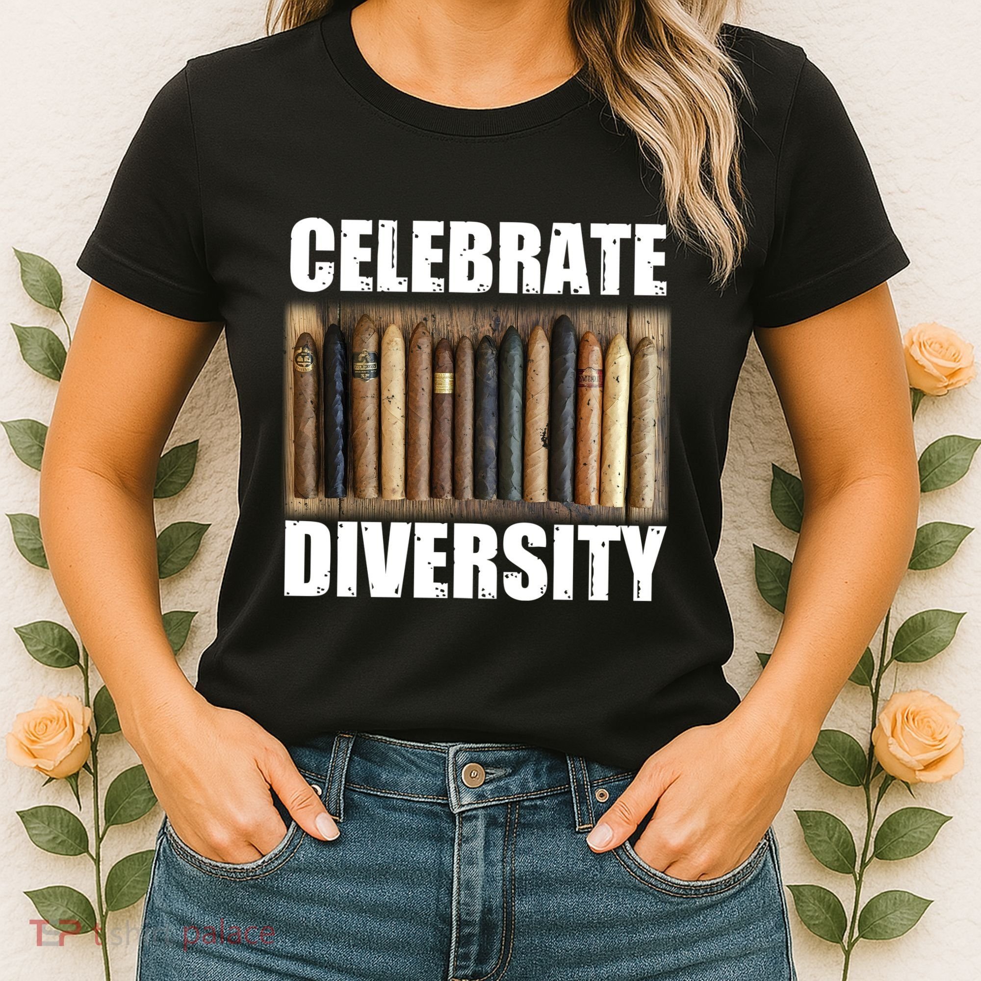 Celebrate Diversity Variety Of Smoke Cigars Women's T-Shirt