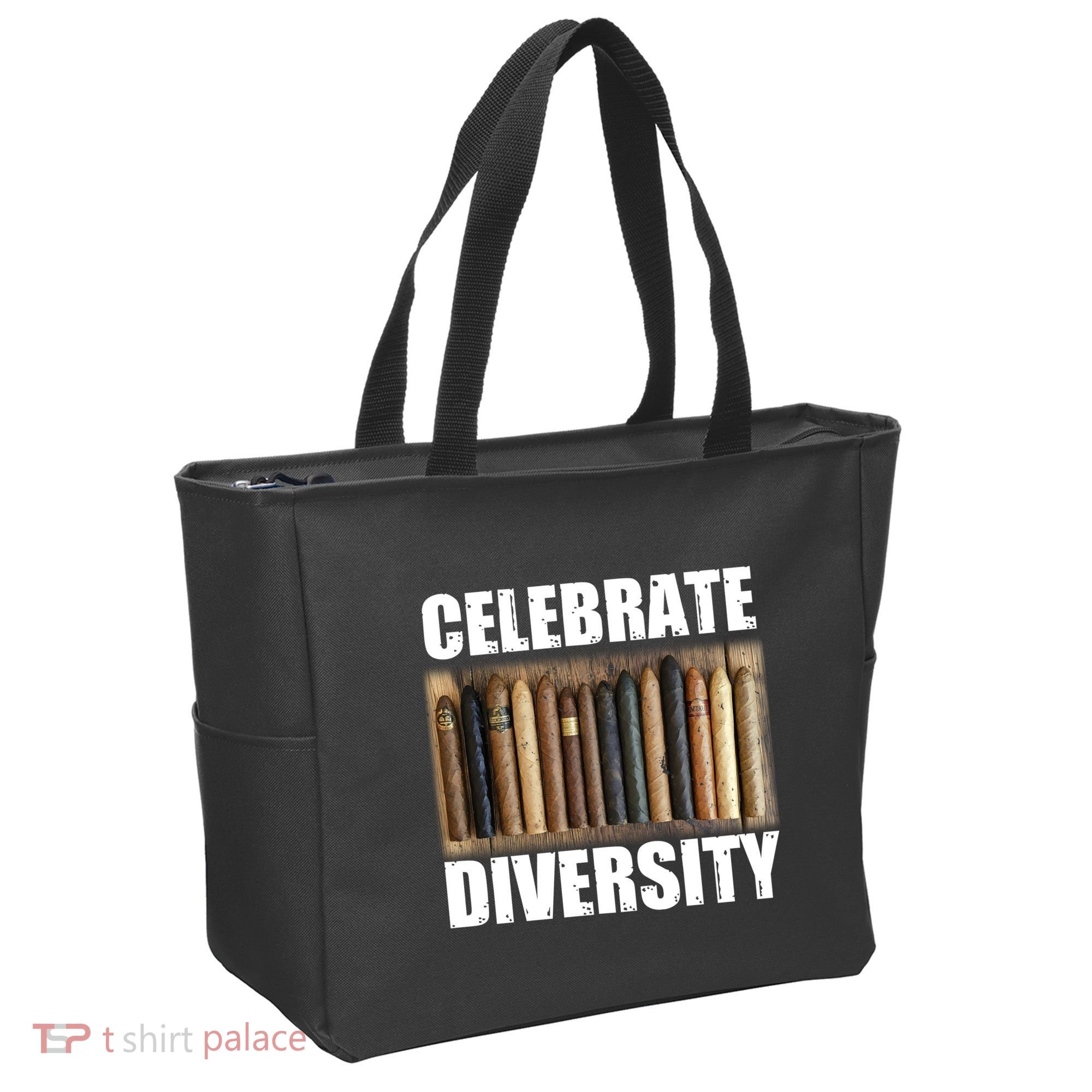 Celebrate Diversity Variety Of Smoke Cigars Tote Bag