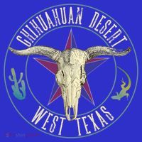Chihuahuan Desert West Texas Cow Skull Lizard Cactus Star Gift Tote Bag thumb 4