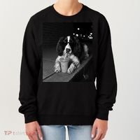 Cool Dog with Sunglasses and Iced Coffee Vibes Women's Sweatshirt thumb 0
