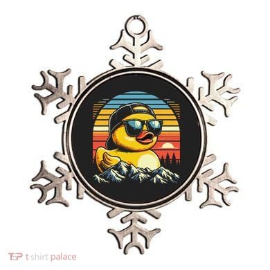 Cool Duck With Sunglasses Retro Funny Ornament