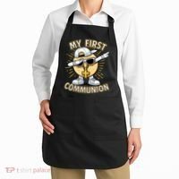 Communion Dabbing Wafer Funny 1st Communion Apron thumb 2