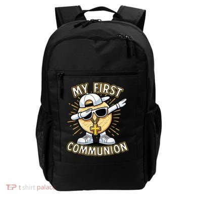 Communion Dabbing Wafer Funny 1st Communion Backpack