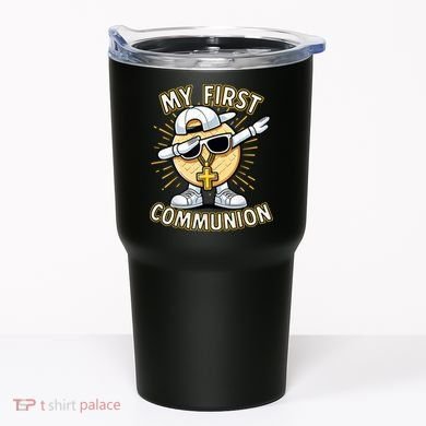 Communion Dabbing Wafer Funny 1st Communion Tumbler