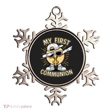Communion Dabbing Wafer Funny 1st Communion Ornament