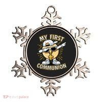 Communion Dabbing Wafer Funny 1st Communion Ornament thumb 0
