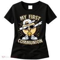 Communion Dabbing Wafer Funny 1st Communion Women's T-Shirt thumb 0