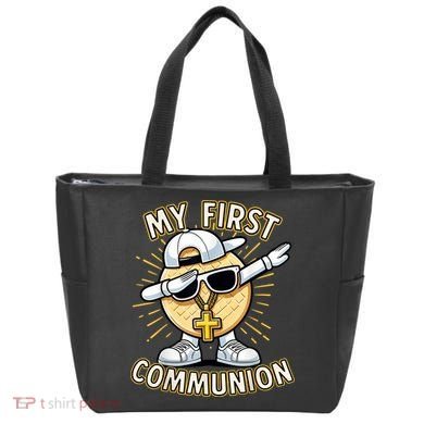 Communion Dabbing Wafer Funny 1st Communion Tote Bag