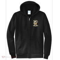 Communion Dabbing Wafer Funny 1st Communion Full Zip Hoodie thumb 0