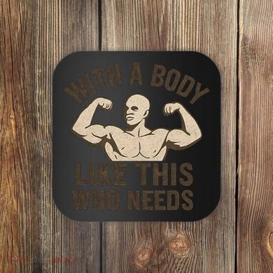 Celebrate Dad with a Strong Statement Coaster