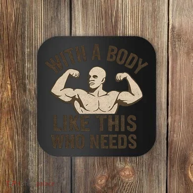 Celebrate Dad with a Strong Statement Coaster
