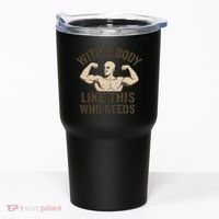 Celebrate Dad with a Strong Statement Tumbler thumb 0