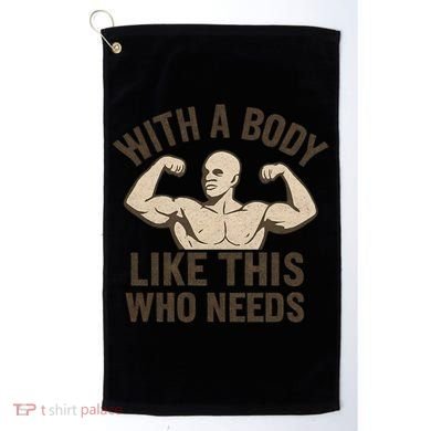 Celebrate Dad with a Strong Statement Golf Towel