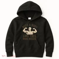 Celebrate Dad with a Strong Statement Kids Hoodie thumb 0