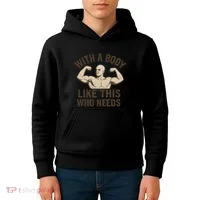 Celebrate Dad with a Strong Statement Kids Hoodie thumb 4