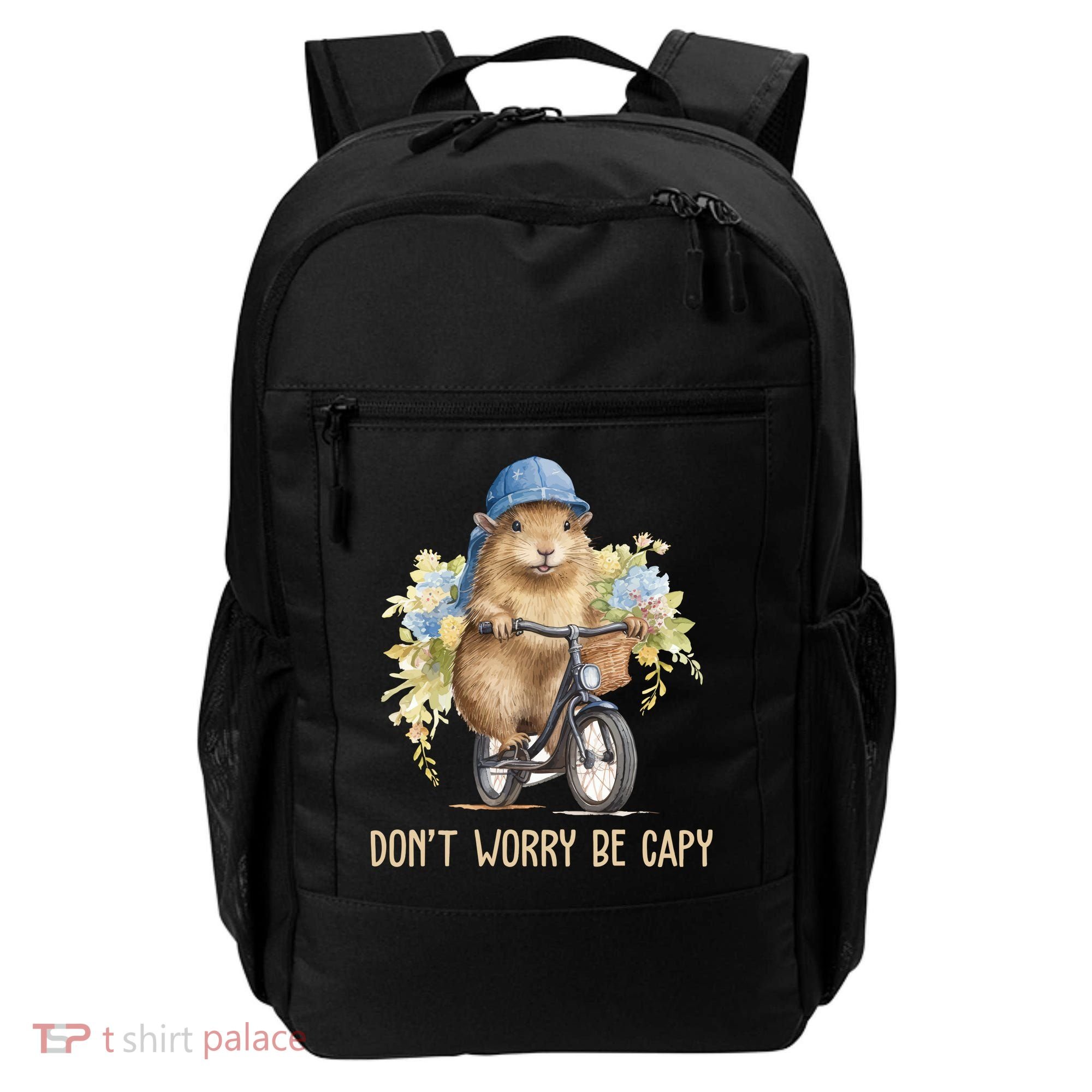 Capybara Dont Worry Be Capy Backpack