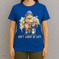 Capybara Dont Worry Be Capy T-Shirt thumb 4