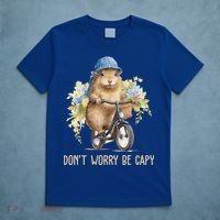 Capybara Dont Worry Be Capy T-Shirt thumb 5