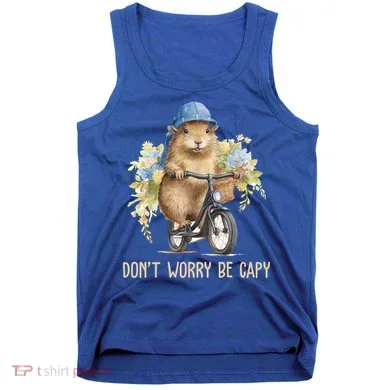 Capybara Dont Worry Be Capy Tank Top
