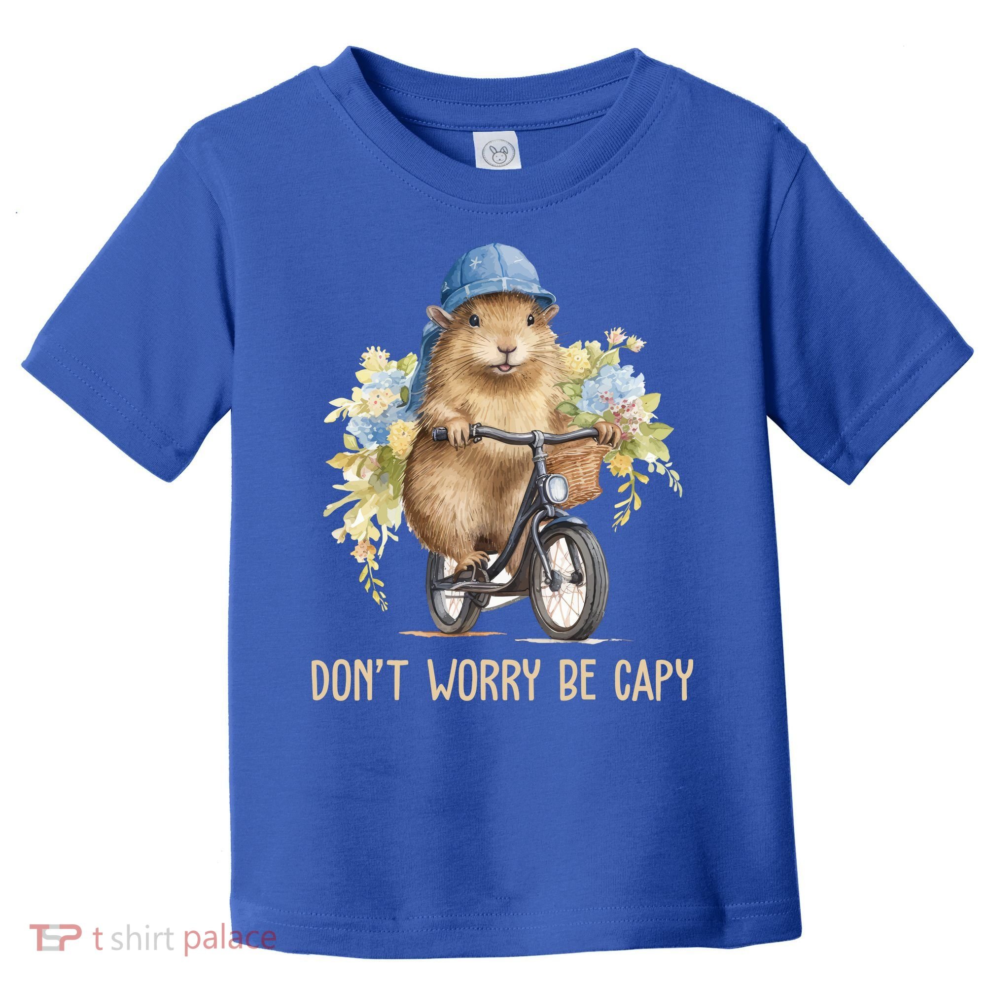 Capybara Dont Worry Be Capy Toddler T-Shirt