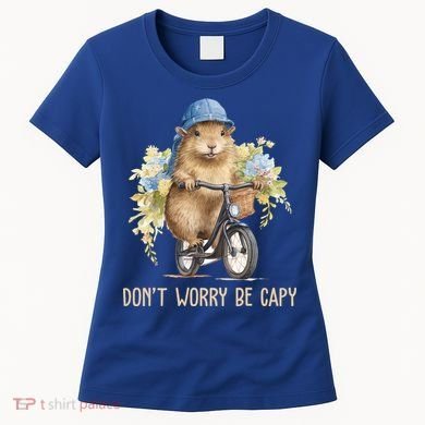Capybara Dont Worry Be Capy Women's T-Shirt