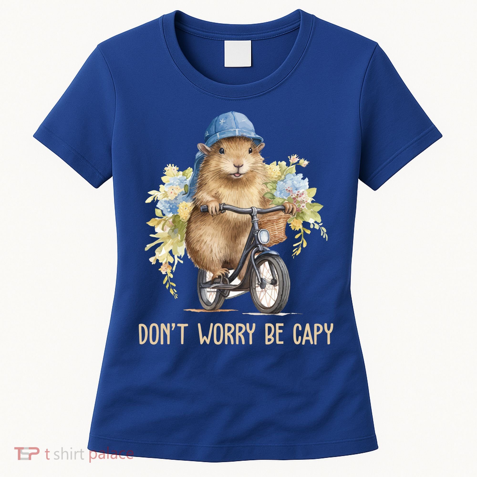 Capybara Dont Worry Be Capy Women's T-Shirt