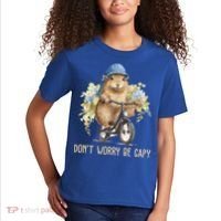 Capybara Dont Worry Be Capy Kids T-Shirt thumb 2
