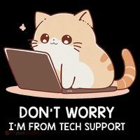 Cat DonT Worry IM From Tech Support Coffee Mug thumb 5