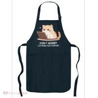 Cat DonT Worry IM From Tech Support Apron thumb 0