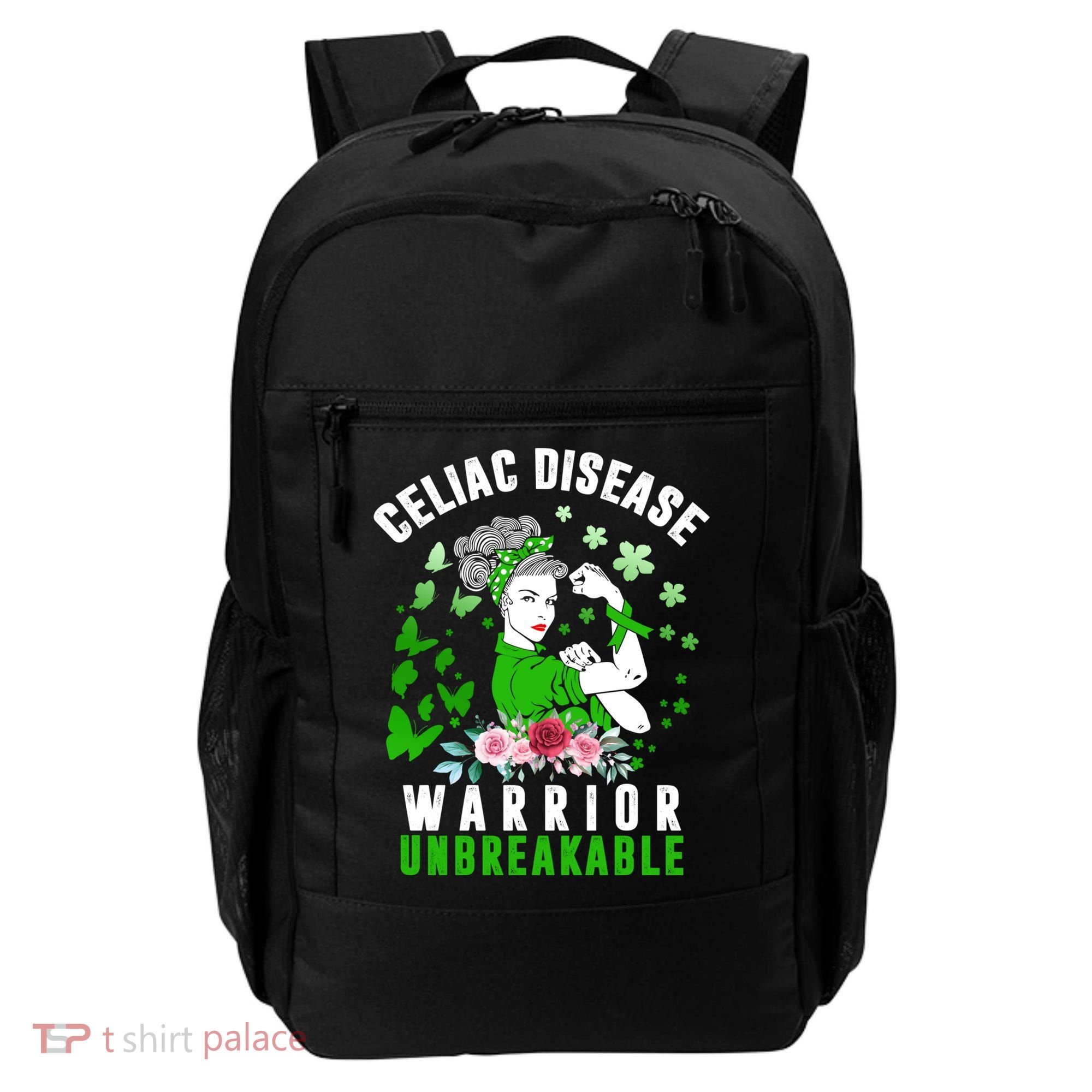 Celiac Disease Warrior Unbreakable Awareness Strong Cute Gift Backpack