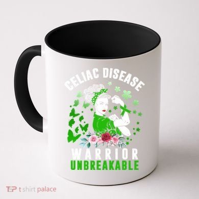 Celiac Disease Warrior Unbreakable Awareness Strong Cute Gift Coffee Mug