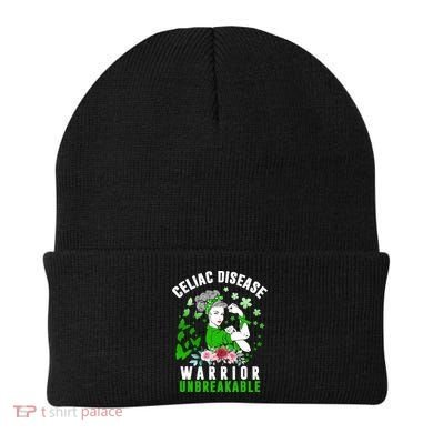 Celiac Disease Warrior Unbreakable Awareness Strong Cute Gift Beanie
