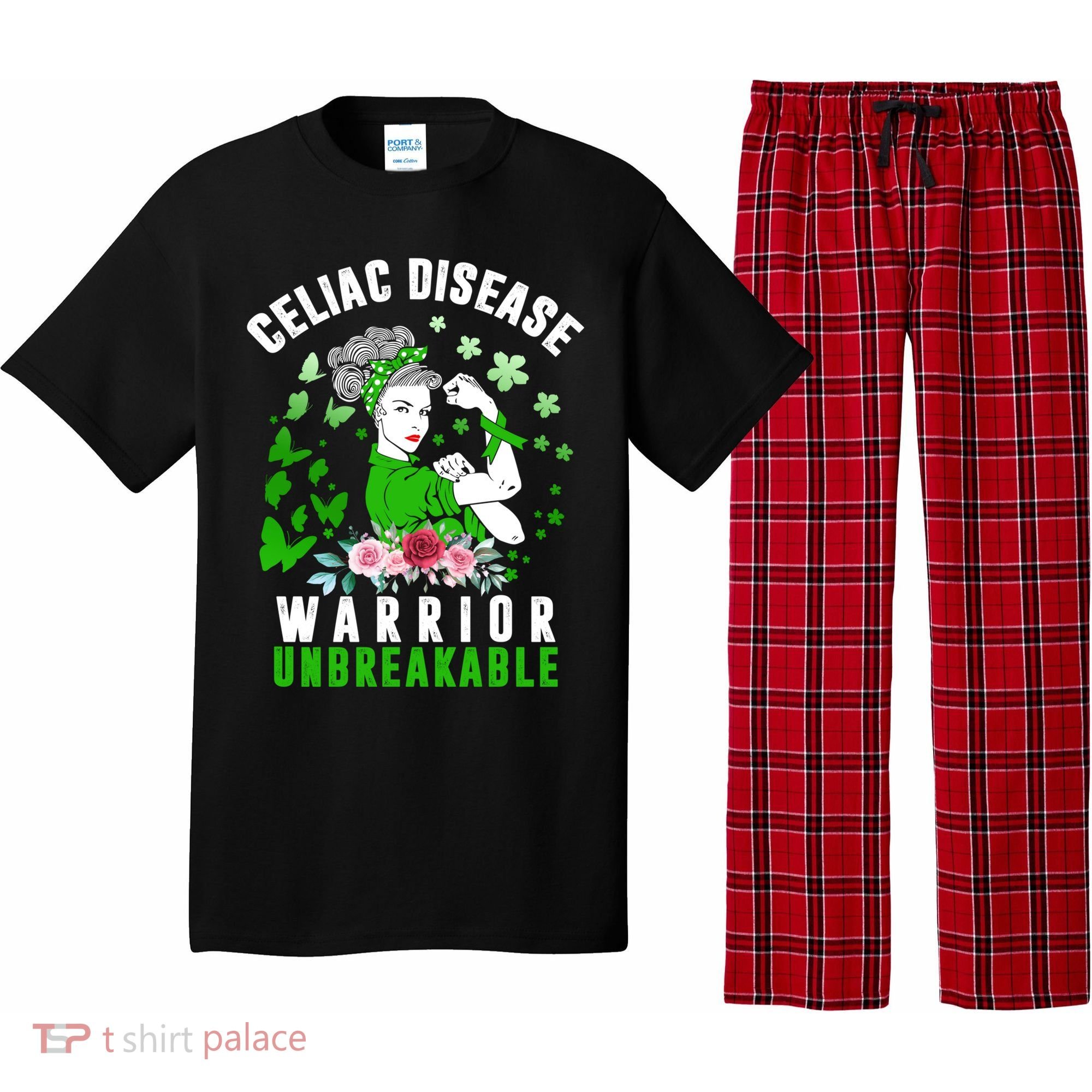 Celiac Disease Warrior Unbreakable Awareness Strong Cute Gift Pajama Set
