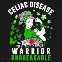 Celiac Disease Warrior Unbreakable Awareness Strong Cute Gift Pajama Set thumb 2
