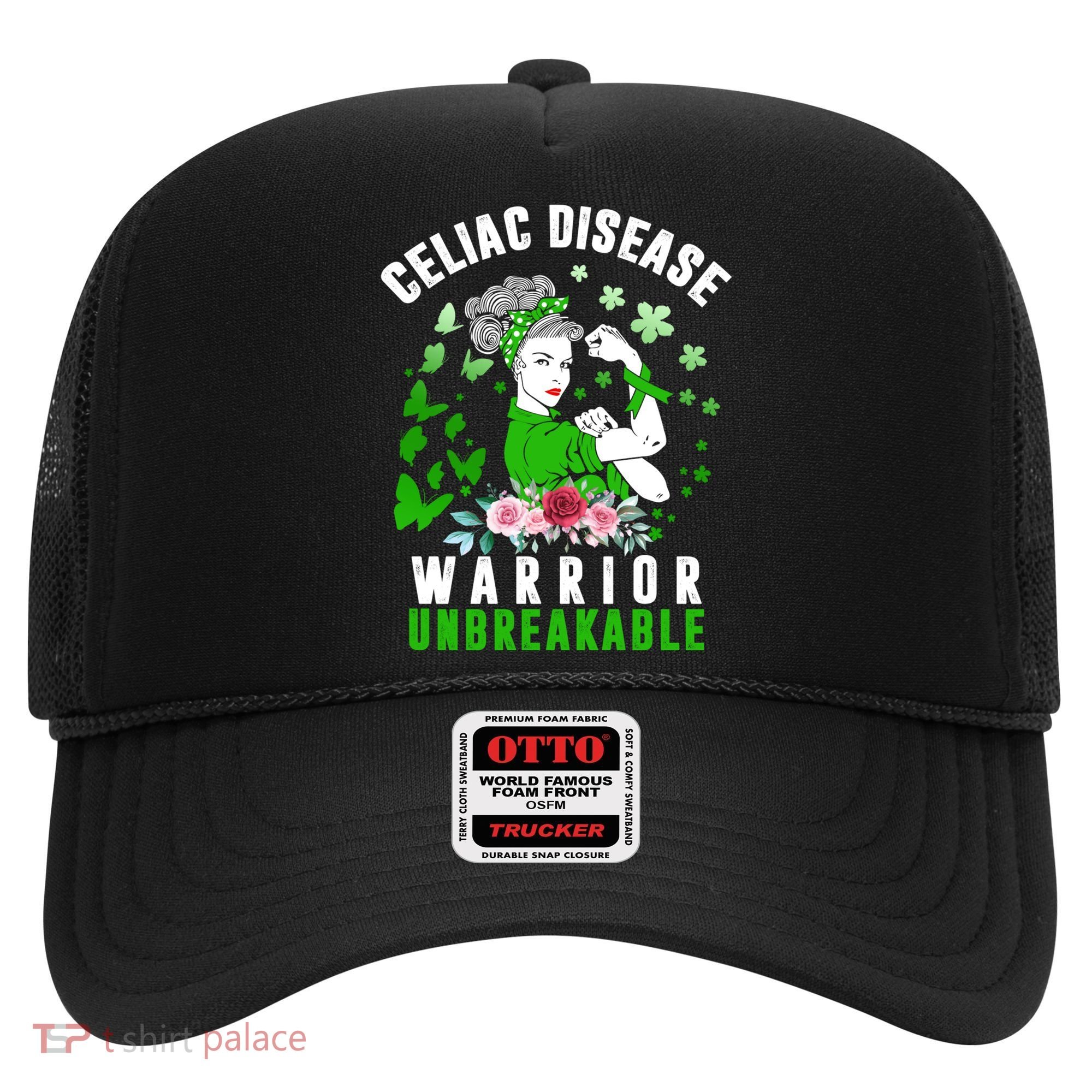 Celiac Disease Warrior Unbreakable Awareness Strong Cute Gift Hat