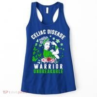 Celiac Disease Warrior Unbreakable Awareness Strong Cute Gift Women's Tank Top thumb 0