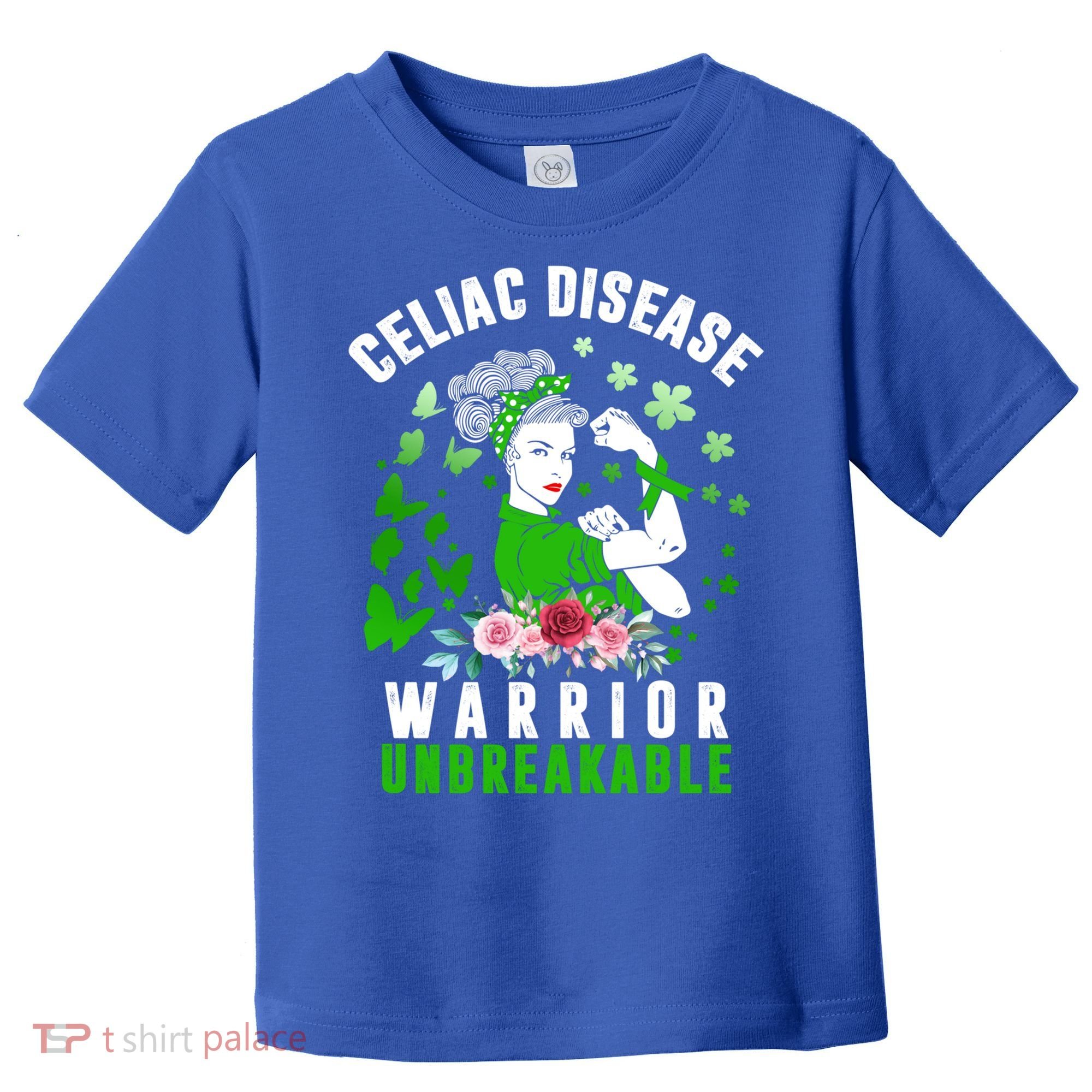 Celiac Disease Warrior Unbreakable Awareness Strong Cute Gift Toddler T-Shirt