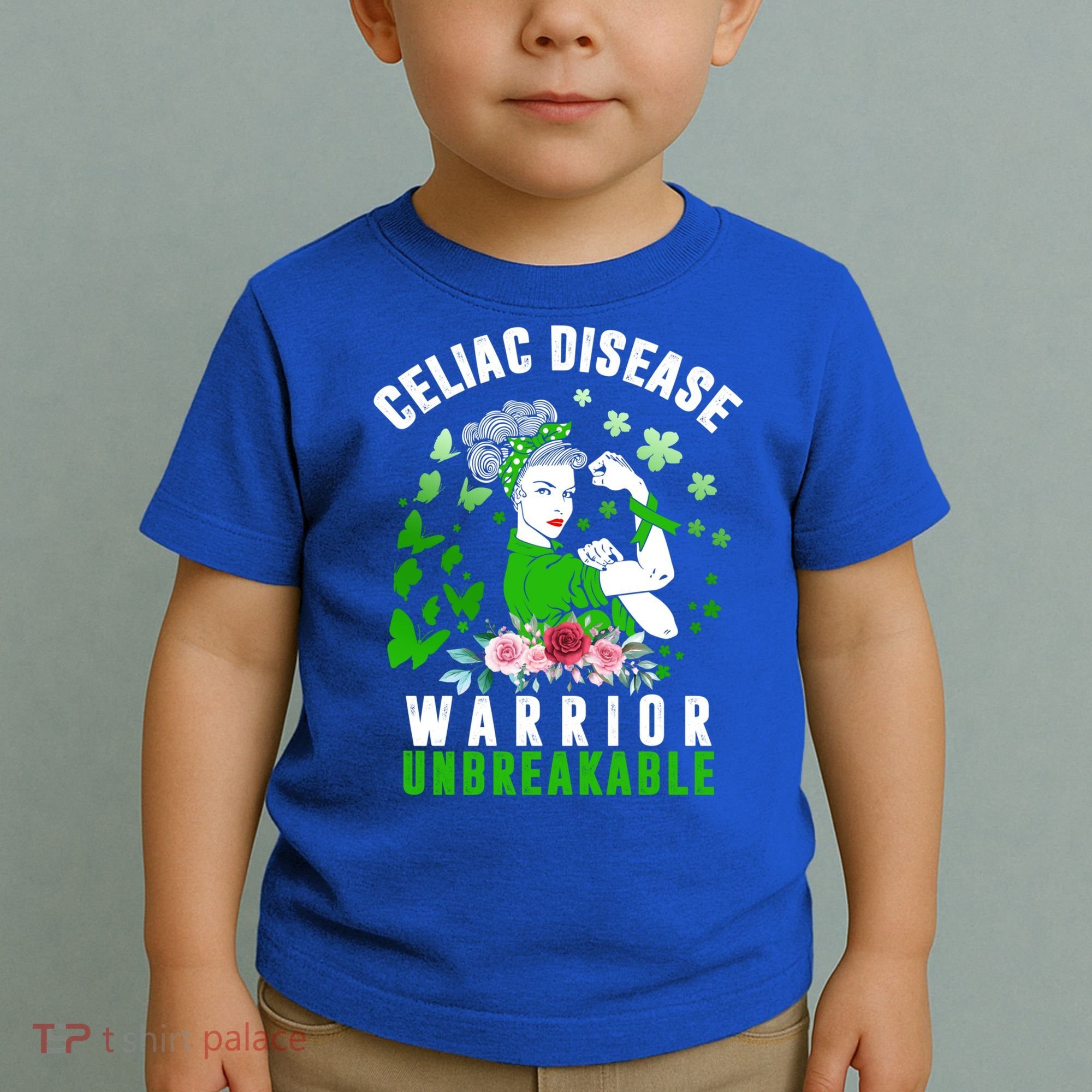 Celiac Disease Warrior Unbreakable Awareness Strong Cute Gift Toddler T-Shirt
