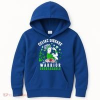 Celiac Disease Warrior Unbreakable Awareness Strong Cute Gift Kids Hoodie thumb 0