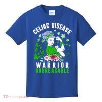 Celiac Disease Warrior Unbreakable Awareness Strong Cute Gift Kids T-Shirt thumb 0