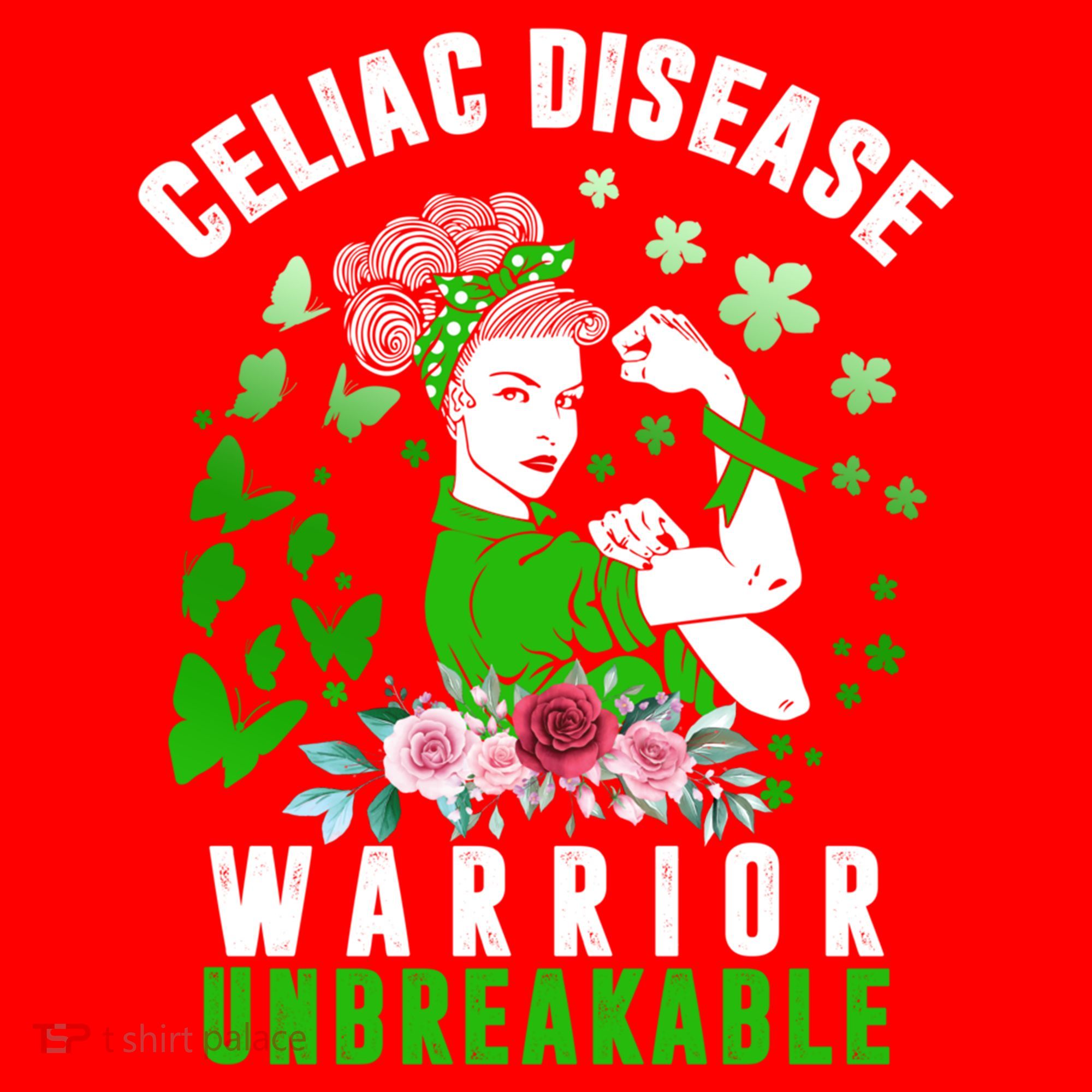 Celiac Disease Warrior Unbreakable Awareness Strong Cute Gift Santa Hat