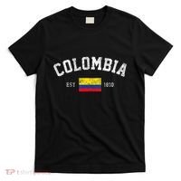 Colombia Est. 1810 Colombian Flag Independence Day T-Shirt thumb 0
