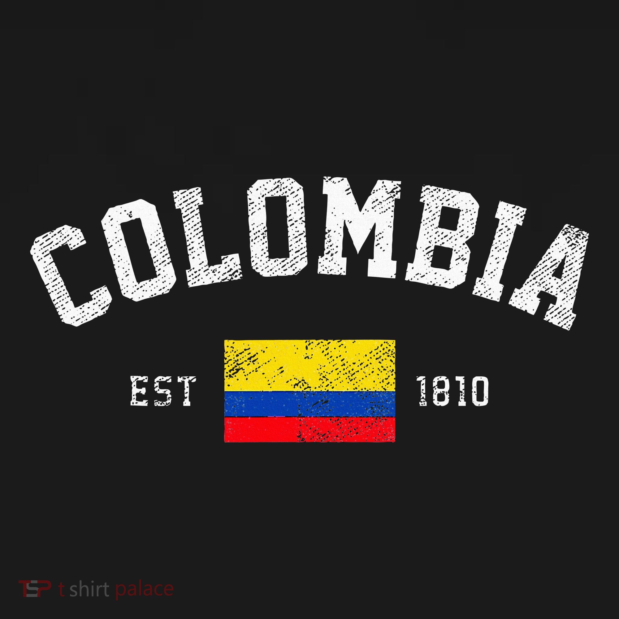 Colombia Est. 1810 Colombian Flag Independence Day Women's Hoodie