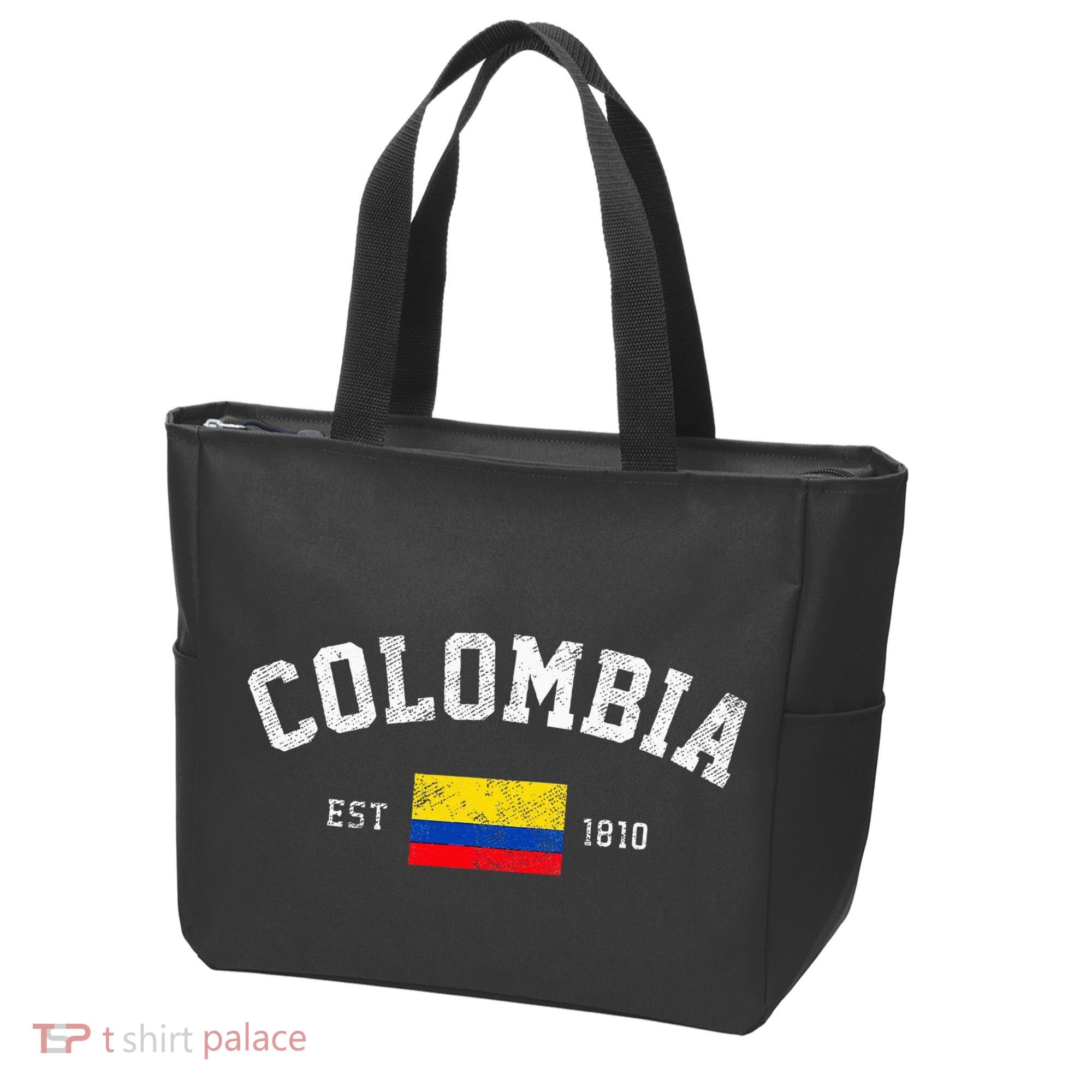 Colombia Est. 1810 Colombian Flag Independence Day Tote Bag