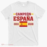 Campeón España 2010-2026 Vintage Soccer T-Shirt thumb 0