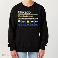 Chicago Erratic 5 Day Weather Forecast Women's Sweatshirt thumb 0