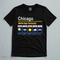 Chicago Erratic 5 Day Weather Forecast T-Shirt thumb 5