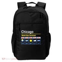 Chicago Erratic 5 Day Weather Forecast Backpack thumb 0