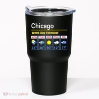 Chicago Erratic 5 Day Weather Forecast Tumbler thumb 0